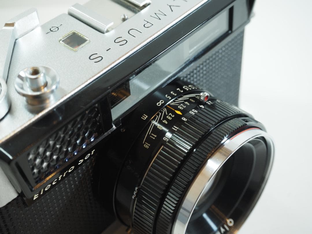 整備済 オリンパス OLYMPUS-S Electro Set フ ィルムカメラ