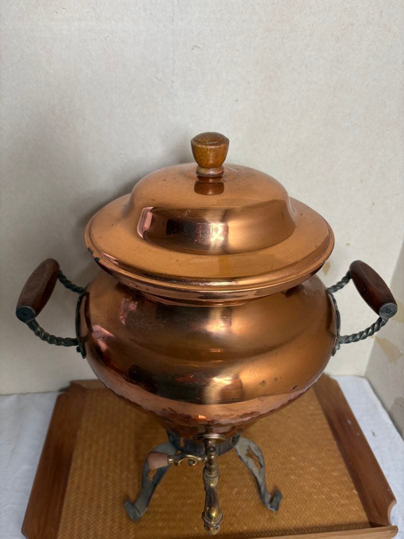 英国アンティーク 銅製ワインディスペンサー サーバー
