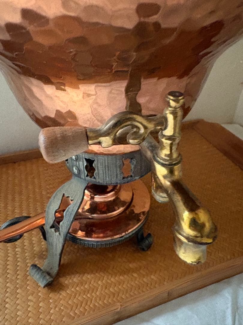 英国アンティーク 銅製ワインディスペンサー サーバー