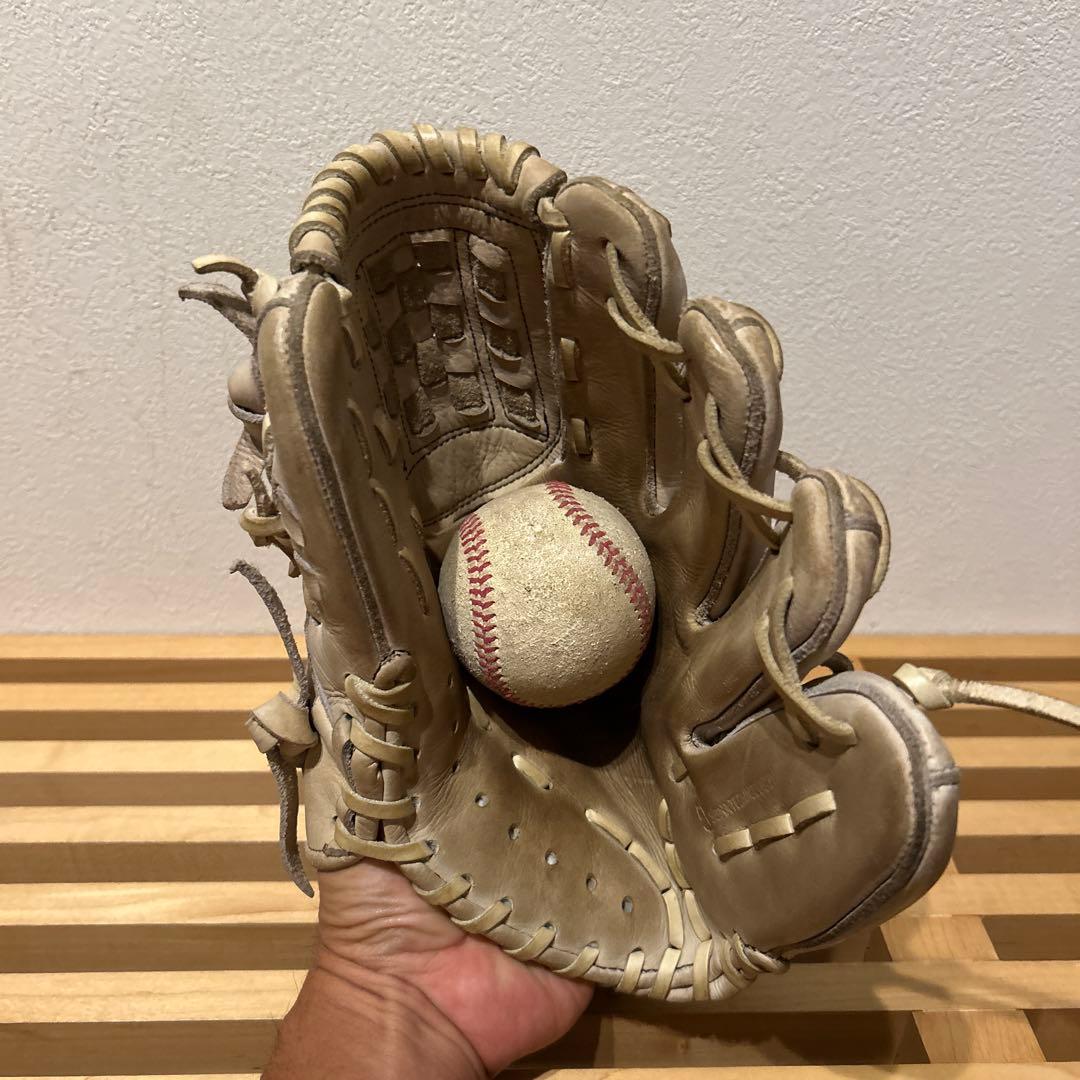 ふうせん　Mizuno Pro グローブ ブロンド