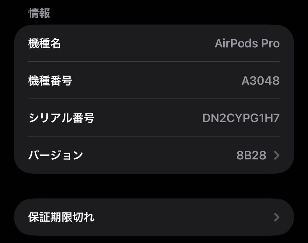 Apple AirPodsPro第2世代　Type-C端子モデル