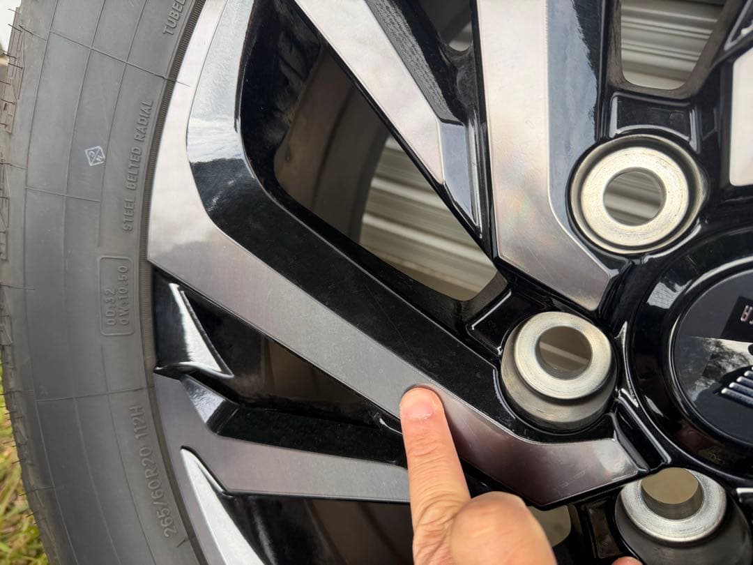 ランドクルーザー250モデリスタアルミホイールセット　20インチ