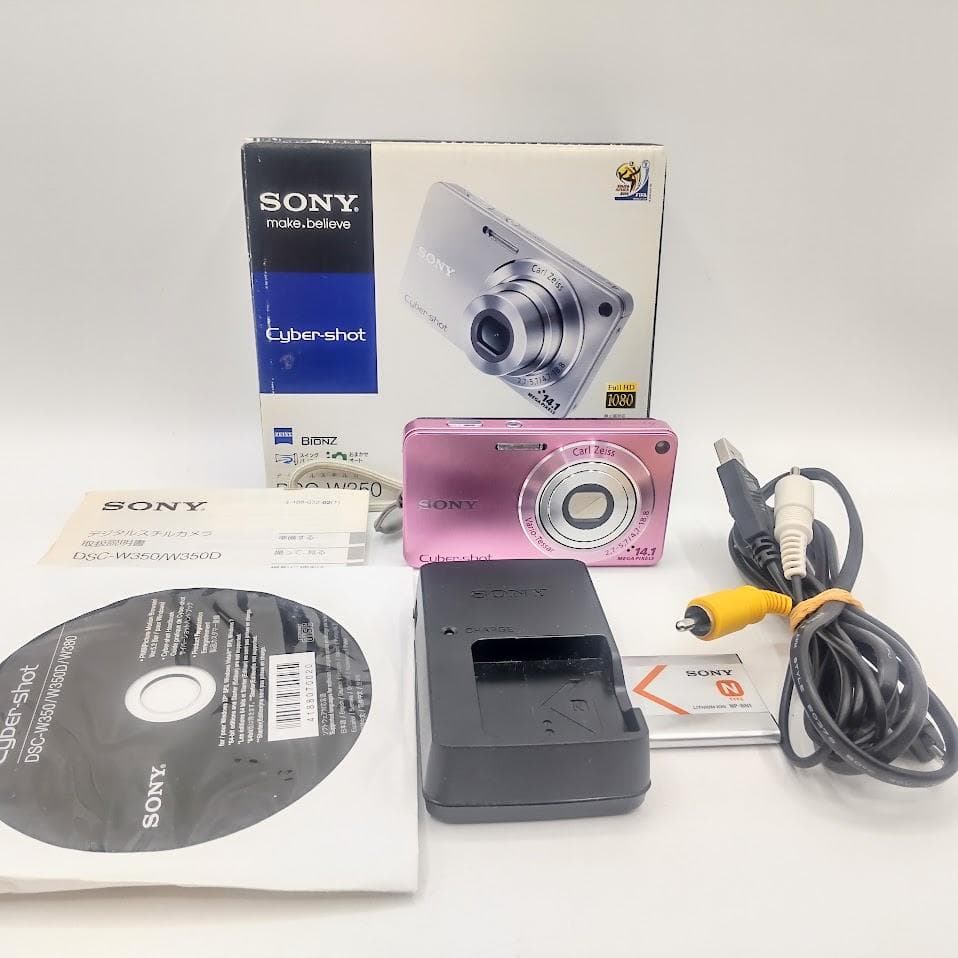 ★美品★ SONY ソニー Cyber-shot DSC-W350 ピンク
