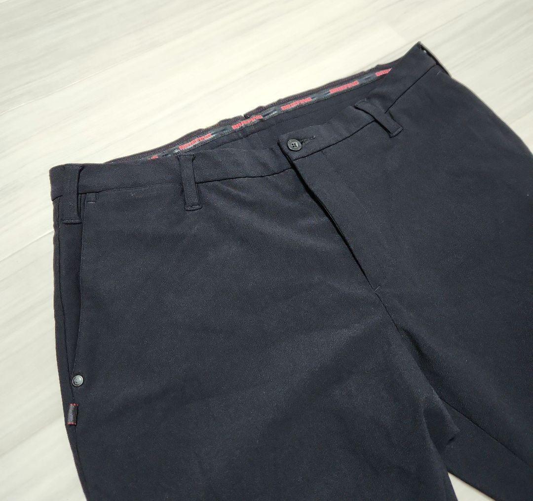 ☆美品☆BRIEFING GOLF☆ストレッチベーシックパンツ XL 黒