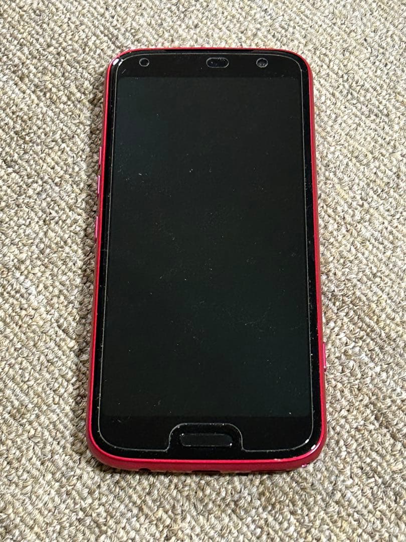 【1/7迄価格】docomo F-53E レッド