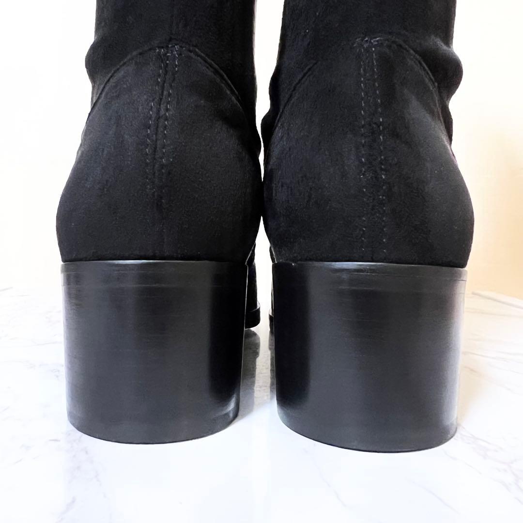 マユ様☆FABIO RUSCONIファビオルスコーニ ストレッチニーハイブーツ