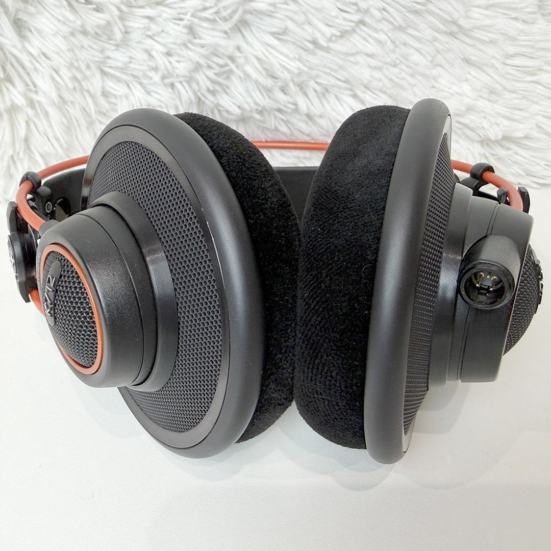 AKG K712 PRO 有線ヘッドフォン ブラック×オレンジ