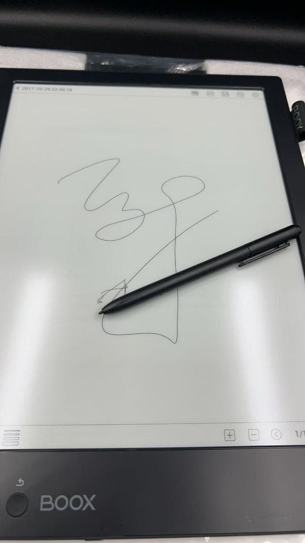 ザ*ポ様 BOOX MAX Carta 液晶ペンタブレット本体 ペン付きHSK