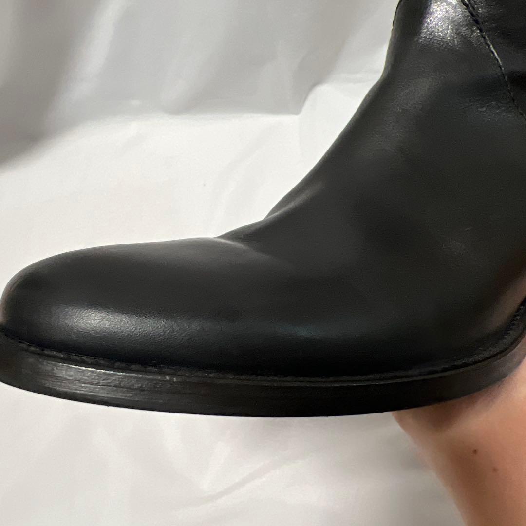 BUTTERO ブッテロ　サイドジップ　ブーツ　ブラック　42 レザー