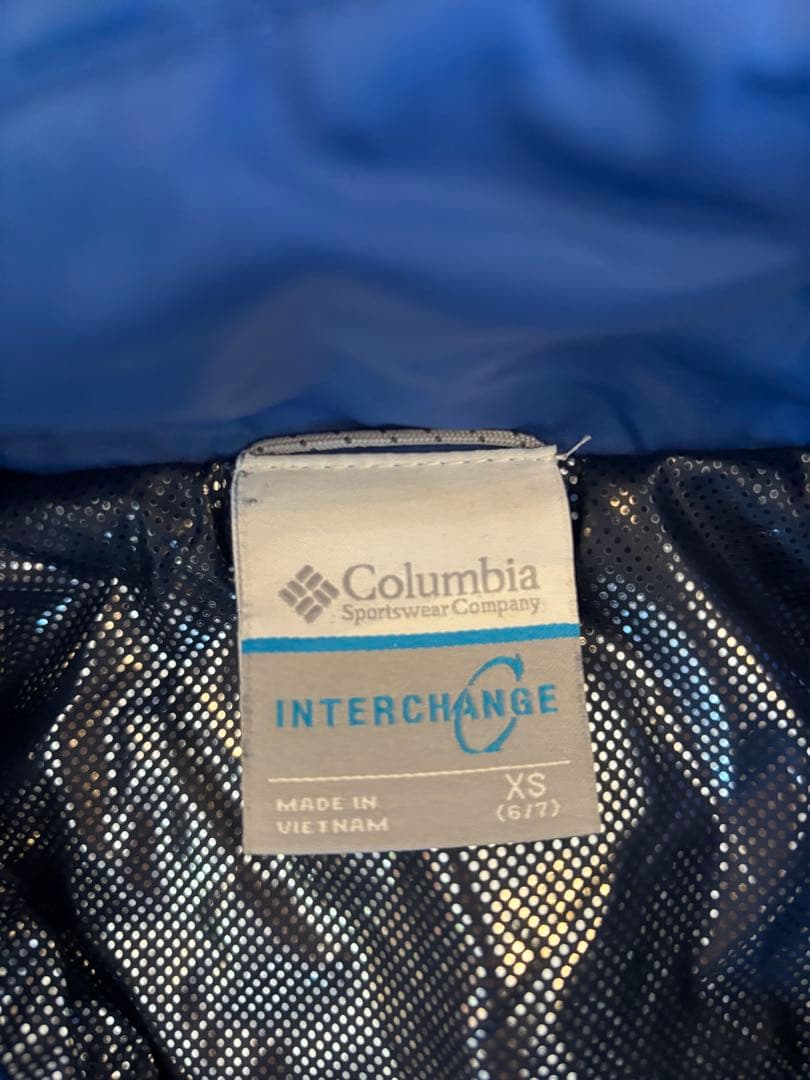 （美品）Columbia キッズ　スキージャケット　XS, 6-7