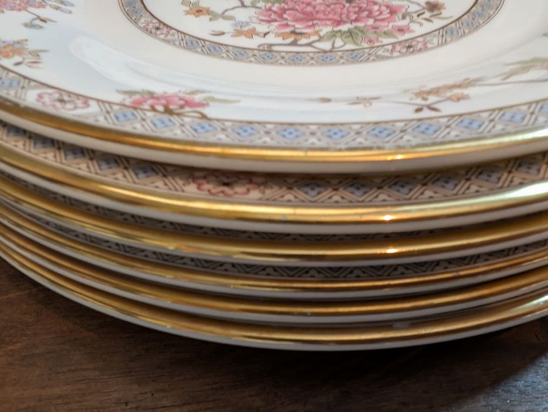 ロイヤルドルトン　カントン　ディナープレート27㎝プレート♡6枚