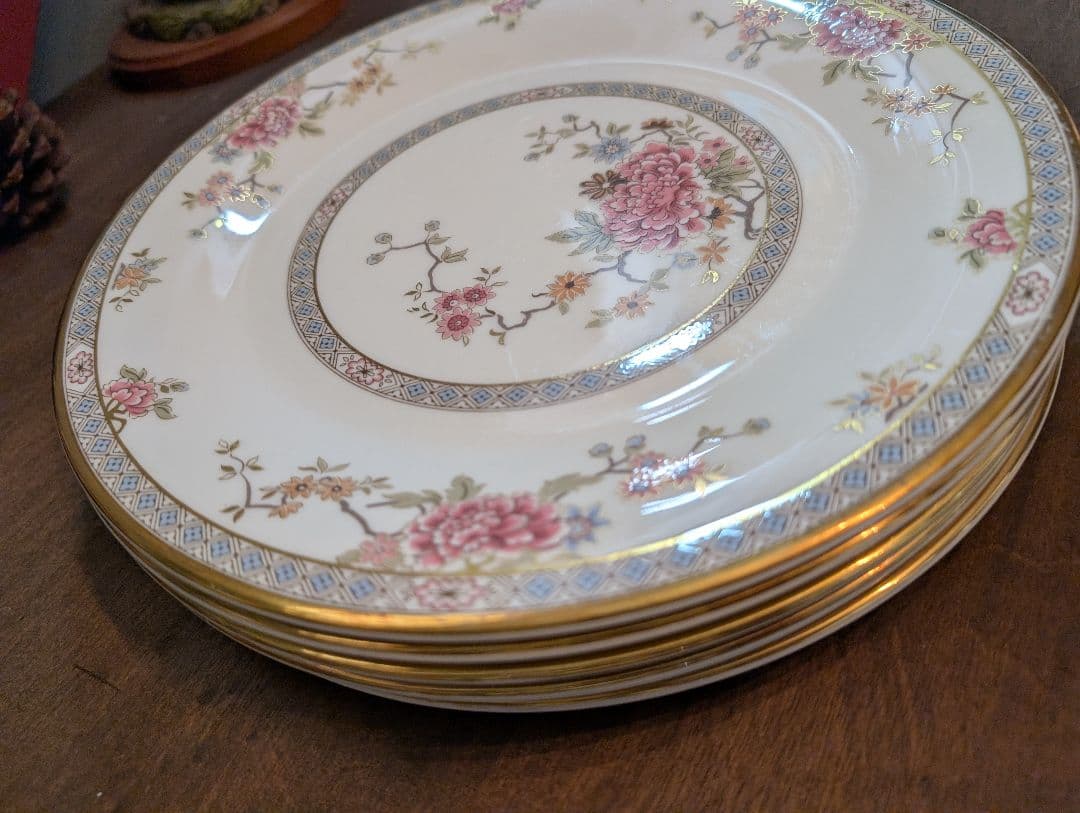 ロイヤルドルトン　カントン　ディナープレート27㎝プレート♡6枚