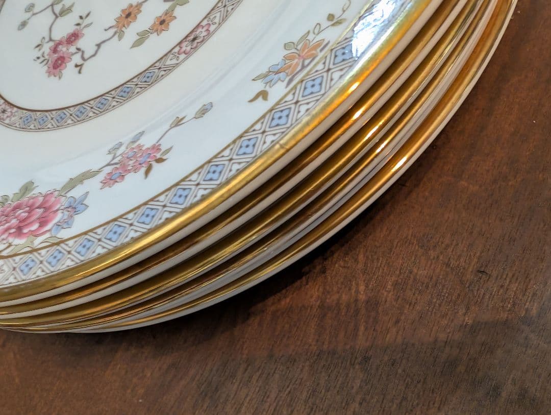 ロイヤルドルトン　カントン　ディナープレート27㎝プレート♡6枚