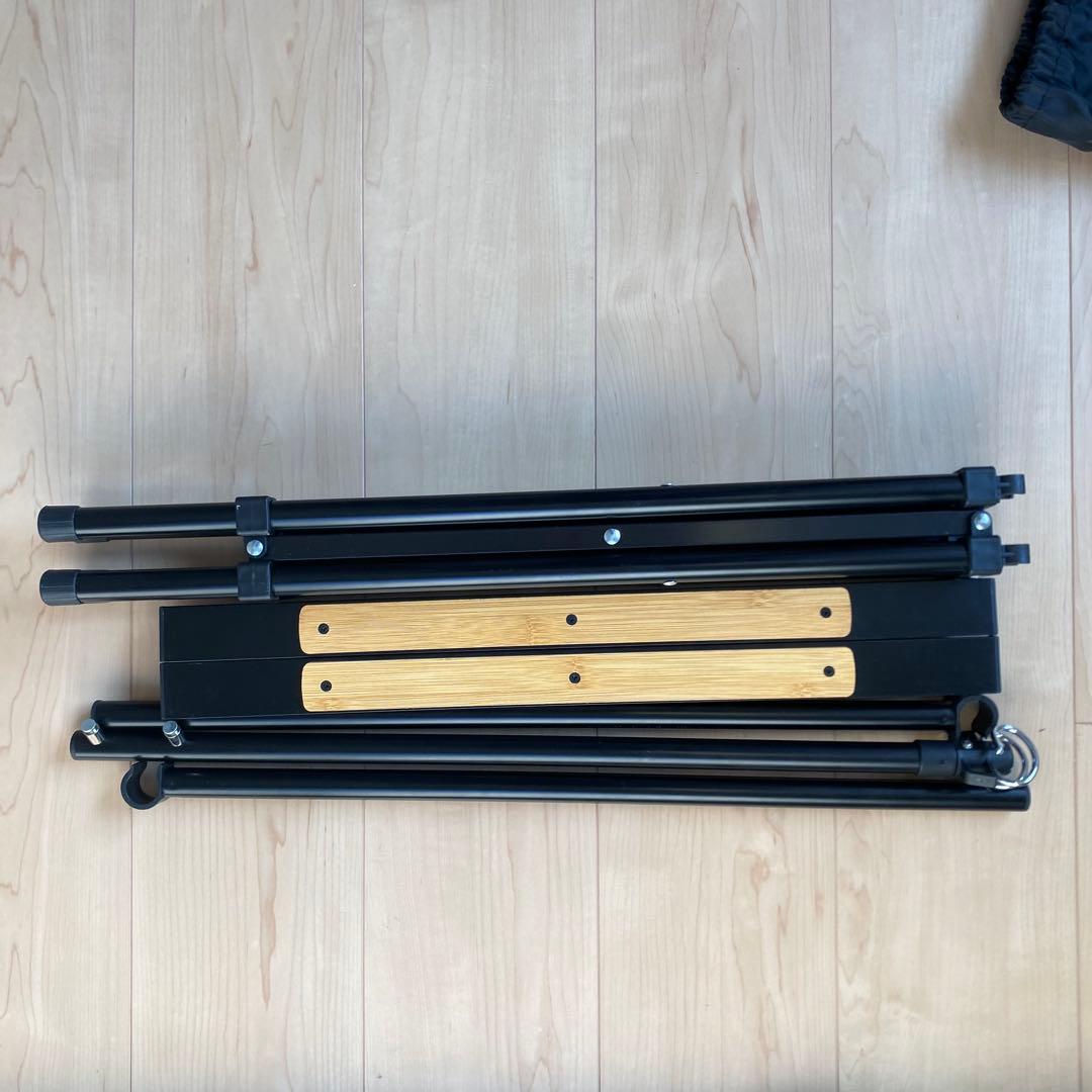 DoD キッチンテーブル クッキングキング ブラック TB5-723-BK