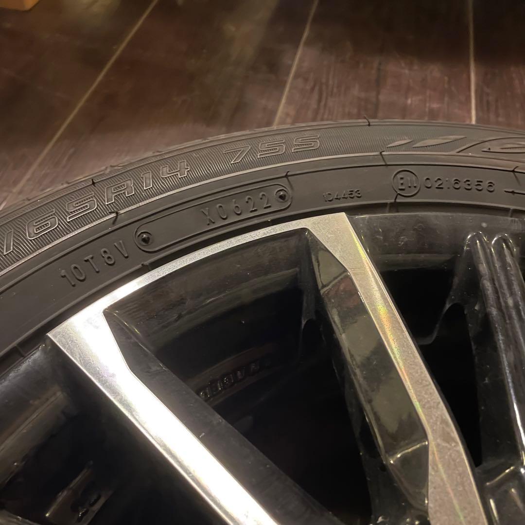 DUNLOP EC202 155/65/14 22年4本 KYOHO SMACK