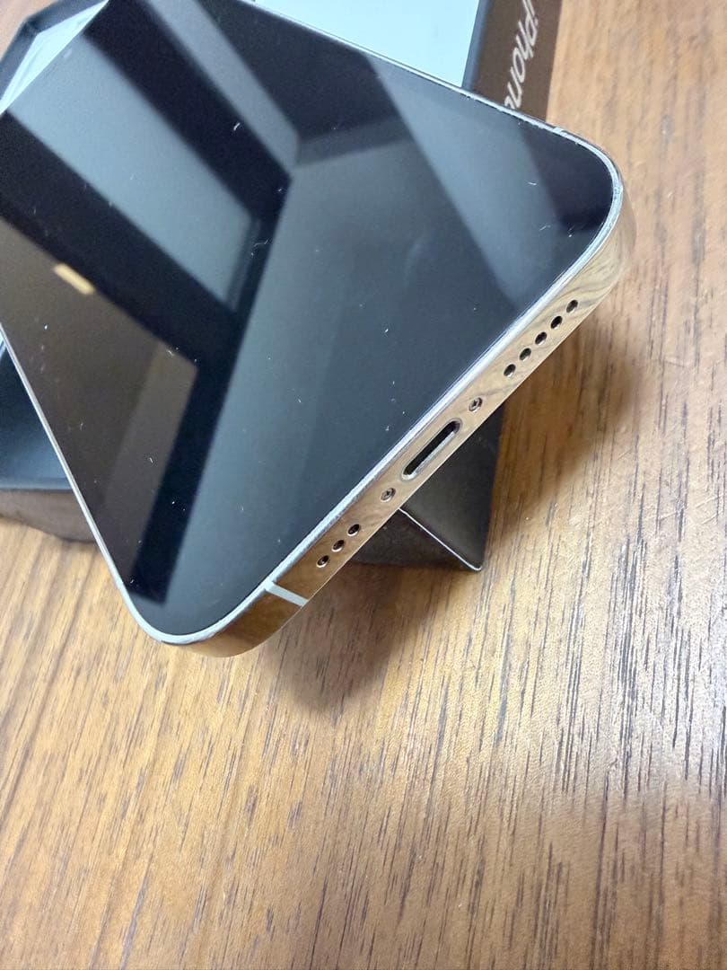 【美品】Apple iPhone 12 Pro ホワイト256GB iFace