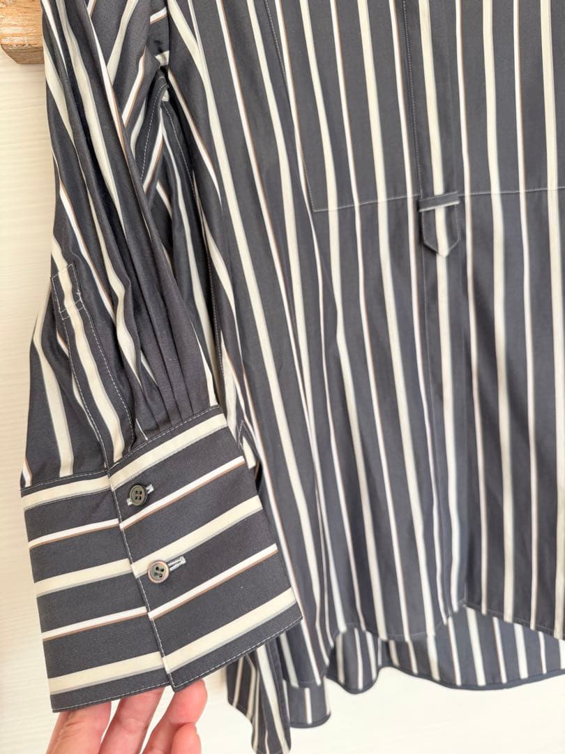 ebure エブール シャツ ブラウス 長袖 日本製 未使用