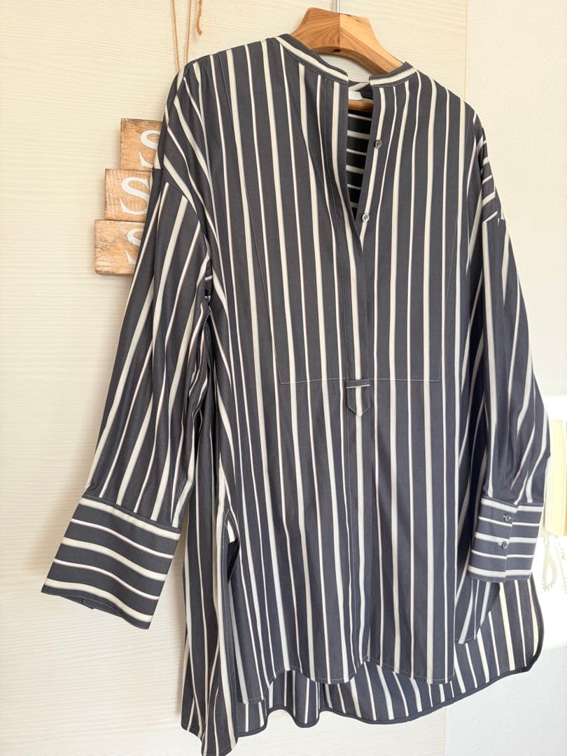 ebure エブール シャツ ブラウス 長袖 日本製 未使用