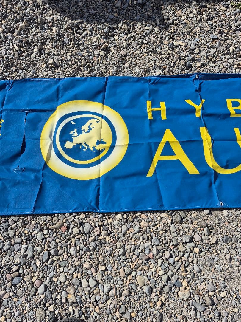 トヨタ ディーラー 特大 のぼり 横断幕 約500×90㎝ Auris 非売品