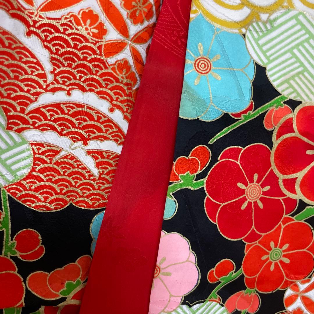 アンティーク　女の子　子供着物　大正ロマン七五三着物