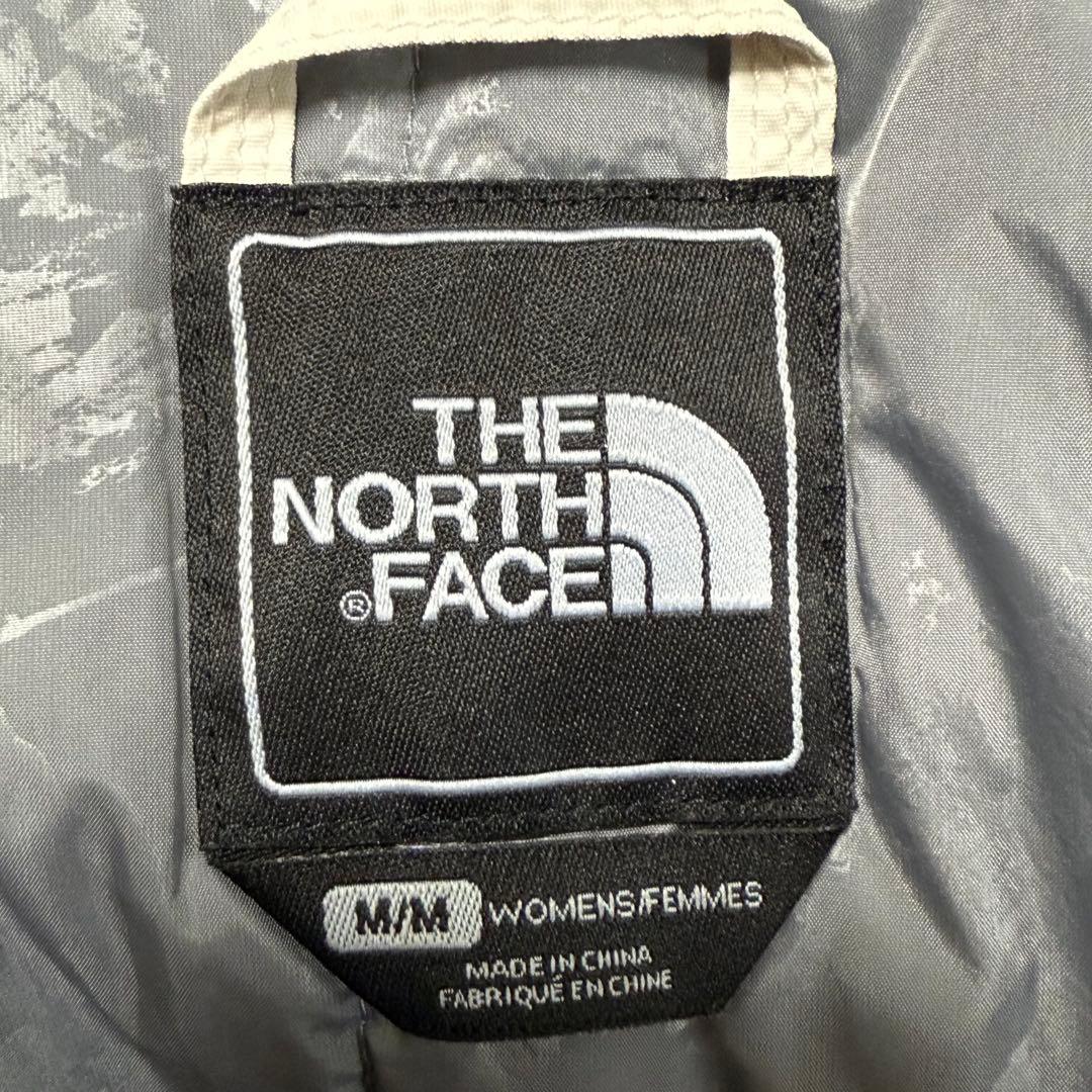 （美品）ザ・ノースフェイスUS古着　スノーウェア　水色/アイボリー　レディースM