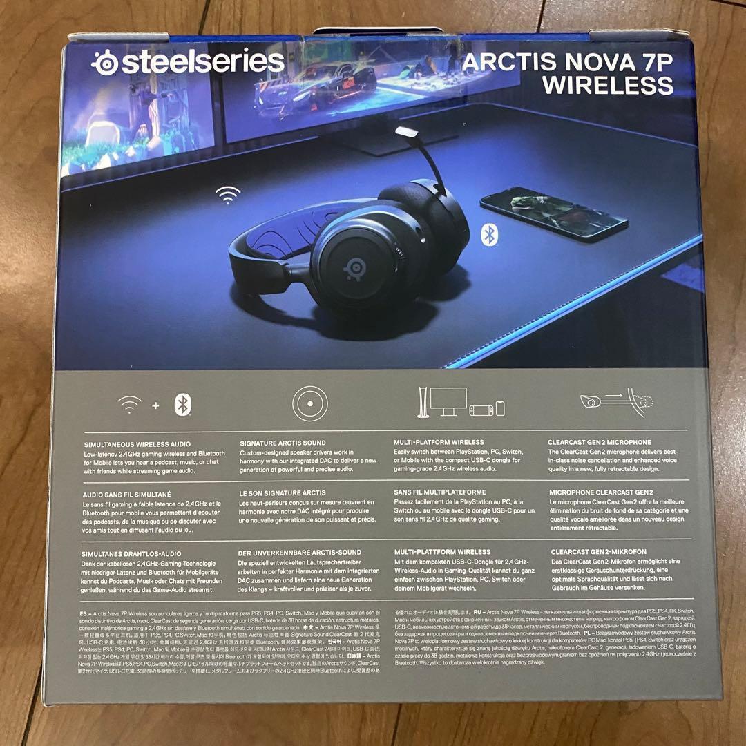 【新品】SteelSeries Arctis Nova 7P Wireless