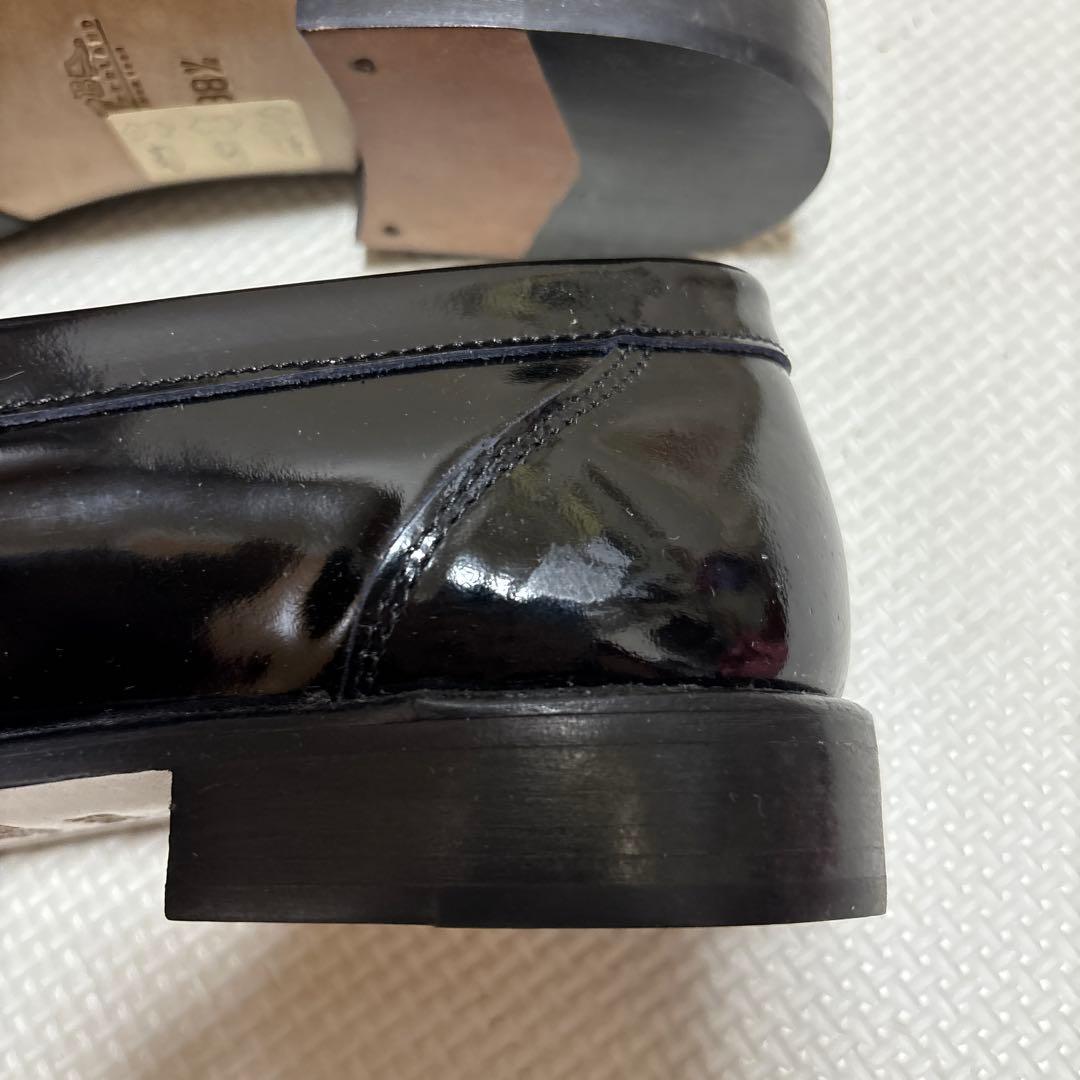 バリーBALLY エナメルローファー　新品未使用　38.5