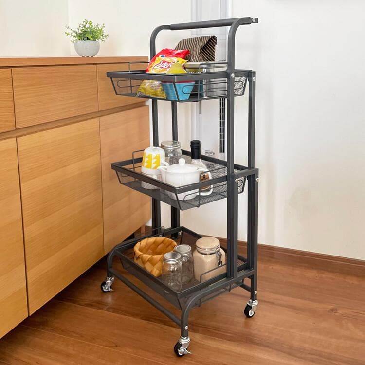 NGI WG RBS　収納ワゴン　ホワイト　収納ラック