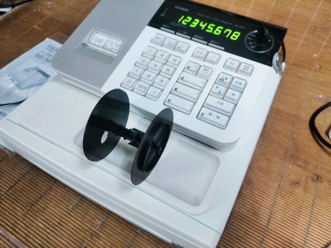 カシオレジスター　SE-S20/NL200　人気機種　送料無料　083831