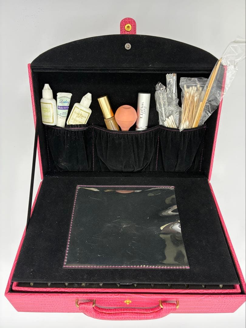 ラメパウダー　ボディージュエリー　ダイアモンドタトゥー　プロ48色セット