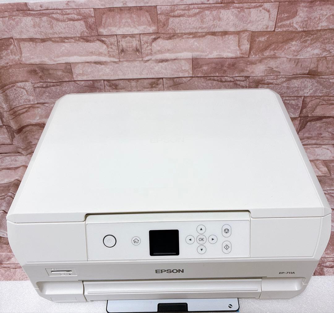 【動作確認済】 EPSON EP-711A インクジェットプリンター エプソン
