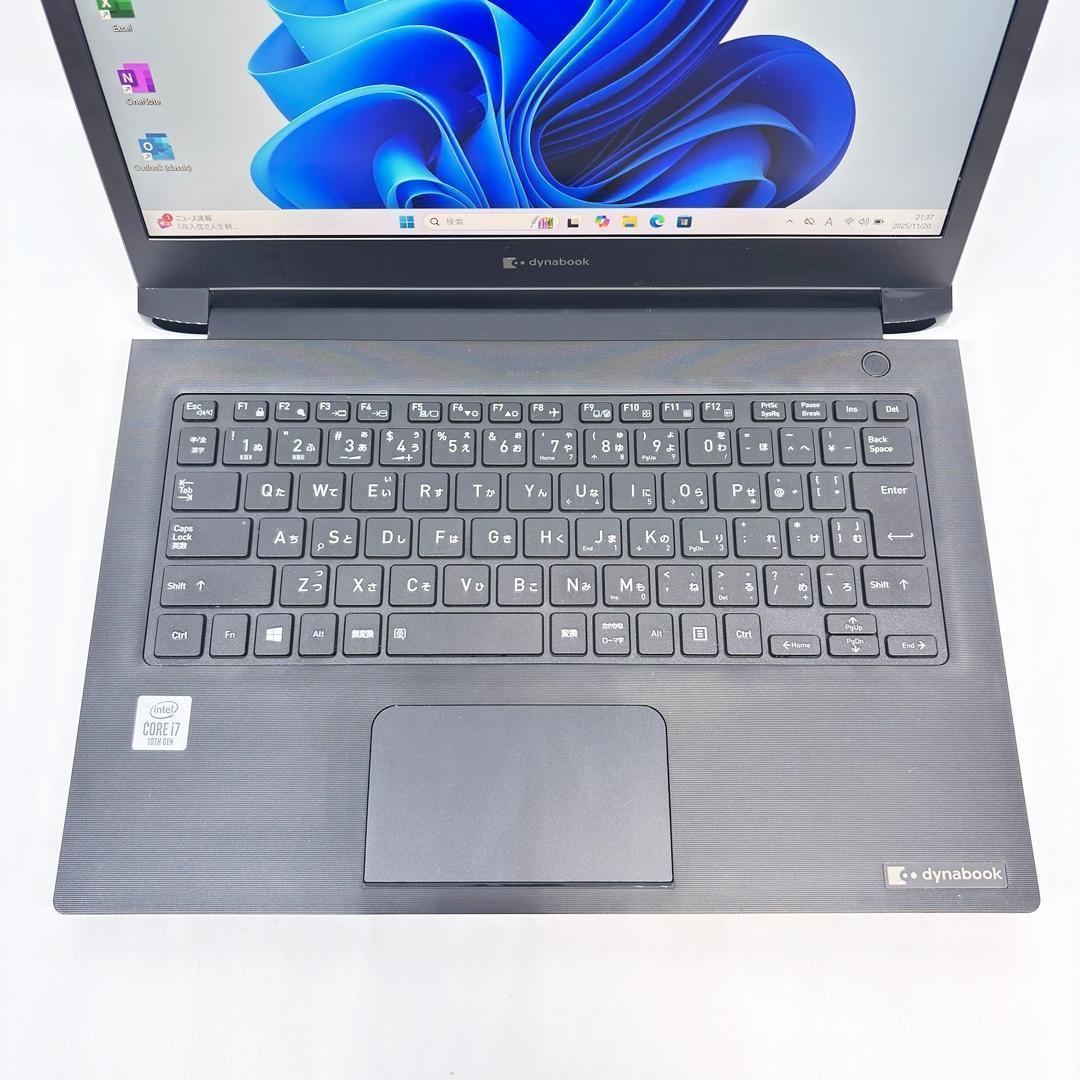2020年モデル ノートパソコン Corei7 オフィス SSD Win11