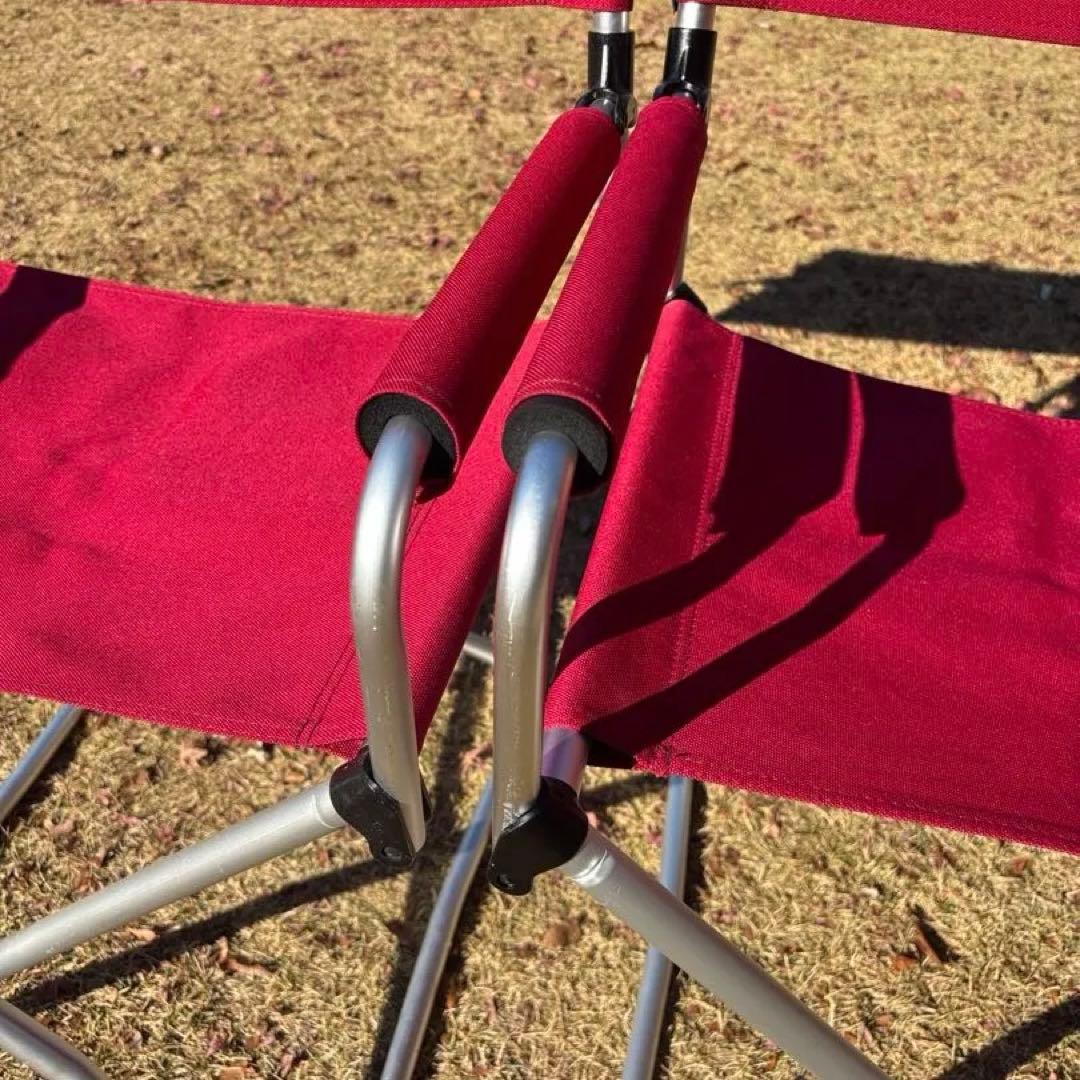 スノーピーク FDチェアワイド RD 4脚セット キャンプ チェア 折り畳み