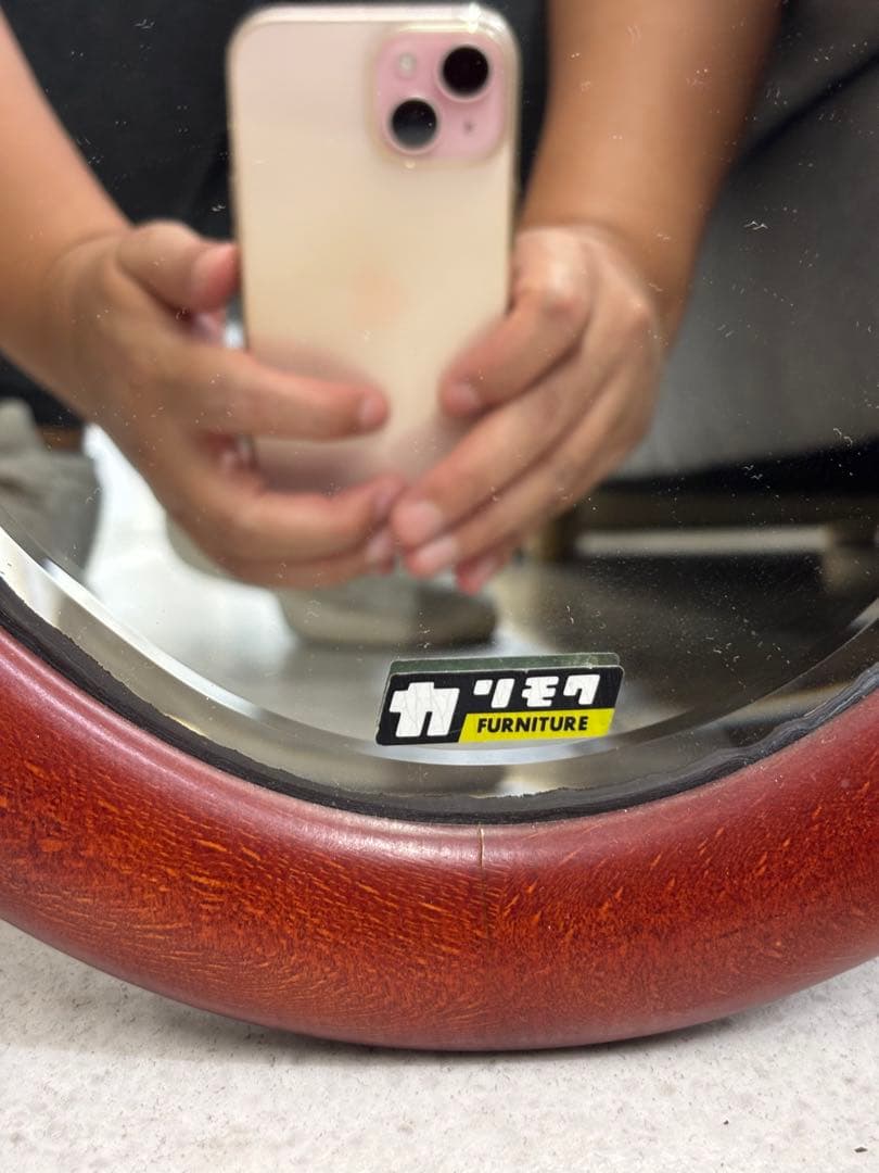 Karimoku カリモク家具 壁掛けミラー 鏡