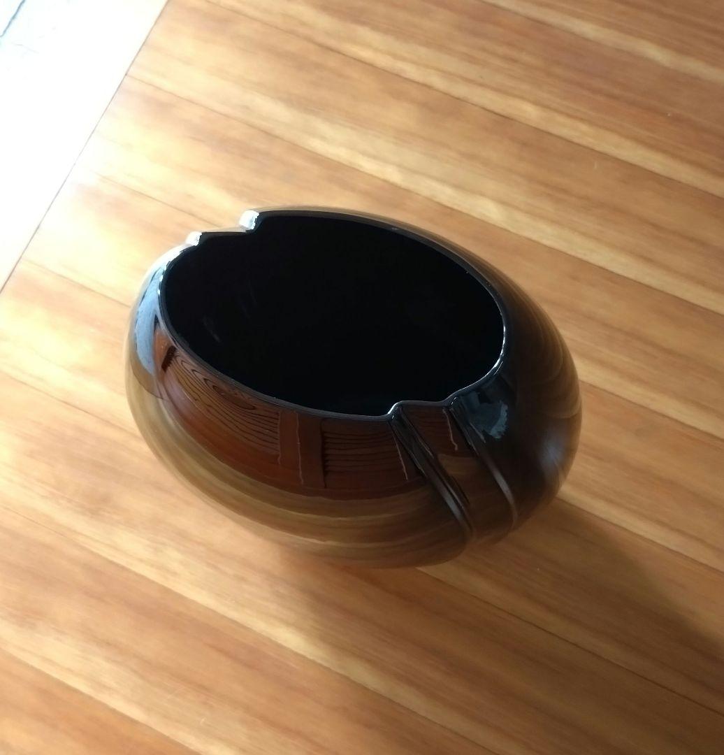 花瓶 藤森兼明 アールデコテイスト ブラック ポストモダン 黒 フラワーベース