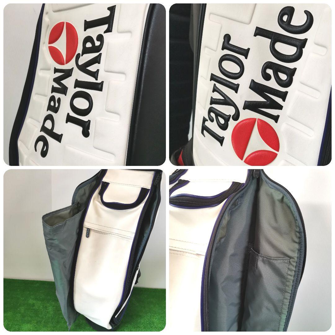 【美品/希少】旧ロゴ TaylorMade テーラーメイド キャディバッグ