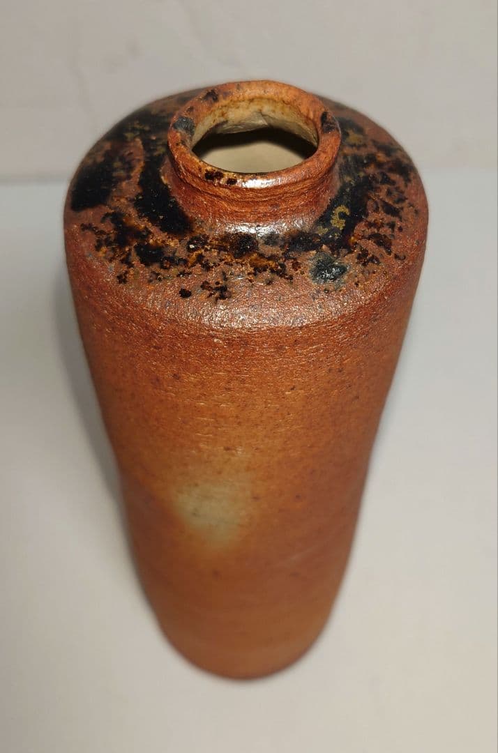 【6点】信楽焼 花瓶 花器 一輪挿 陶芸 明山 工芸 生花 和