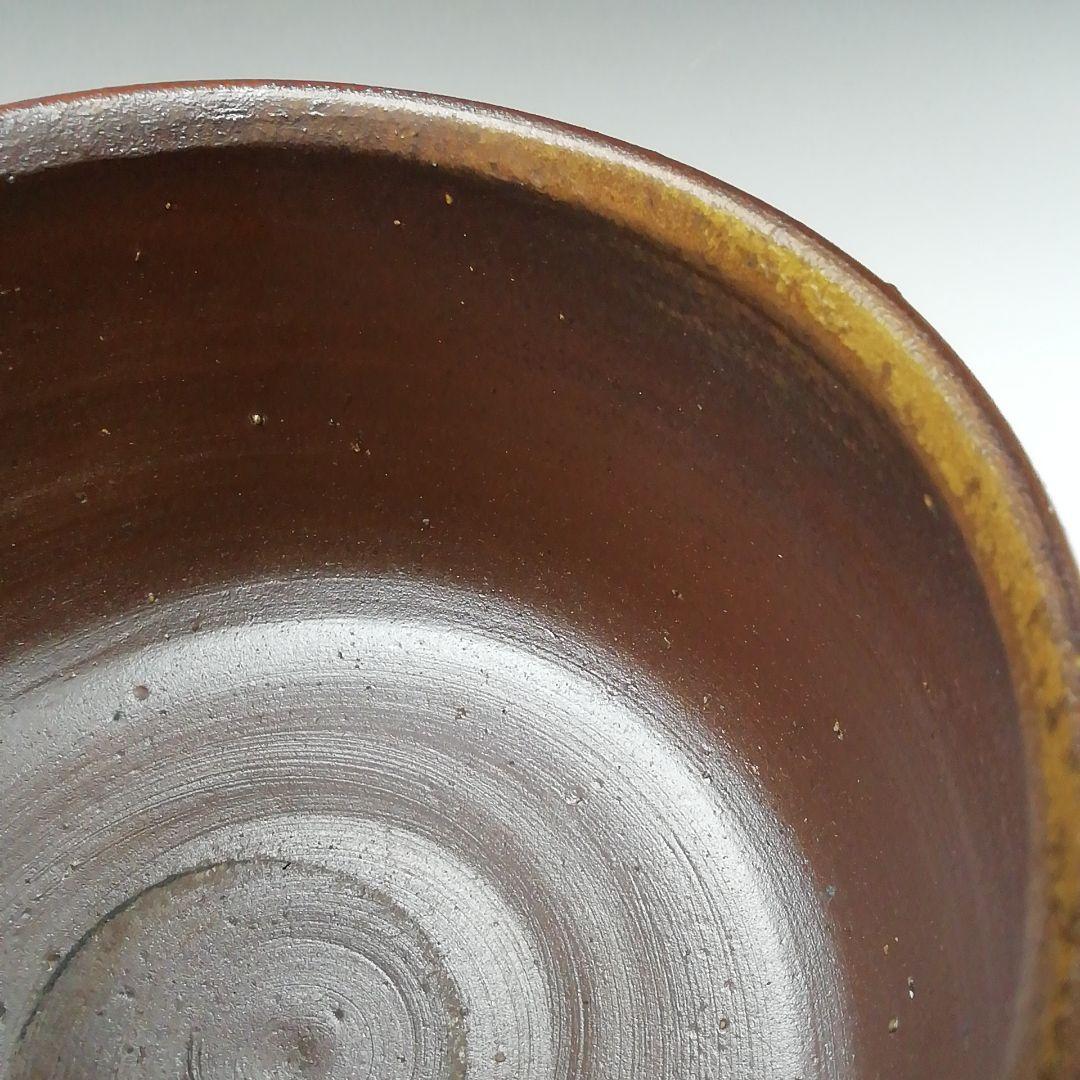 Ｔ２３２　茶碗　『備前焼』『金重陶弘(七十六代　利右衛門)造』　共箱　茶道具