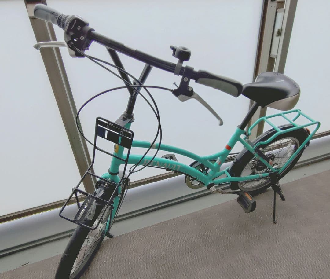 【引取限定】RENAULT/ルノー 自転車　20インチ　6段変速　ミニベロ