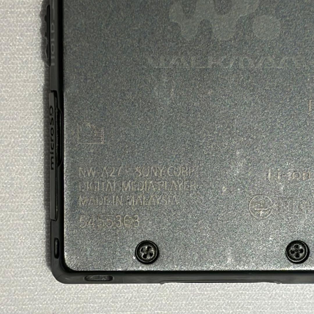 【希少】SONY WALKMAN NW-A27 ウォークマン ブラック 64GB