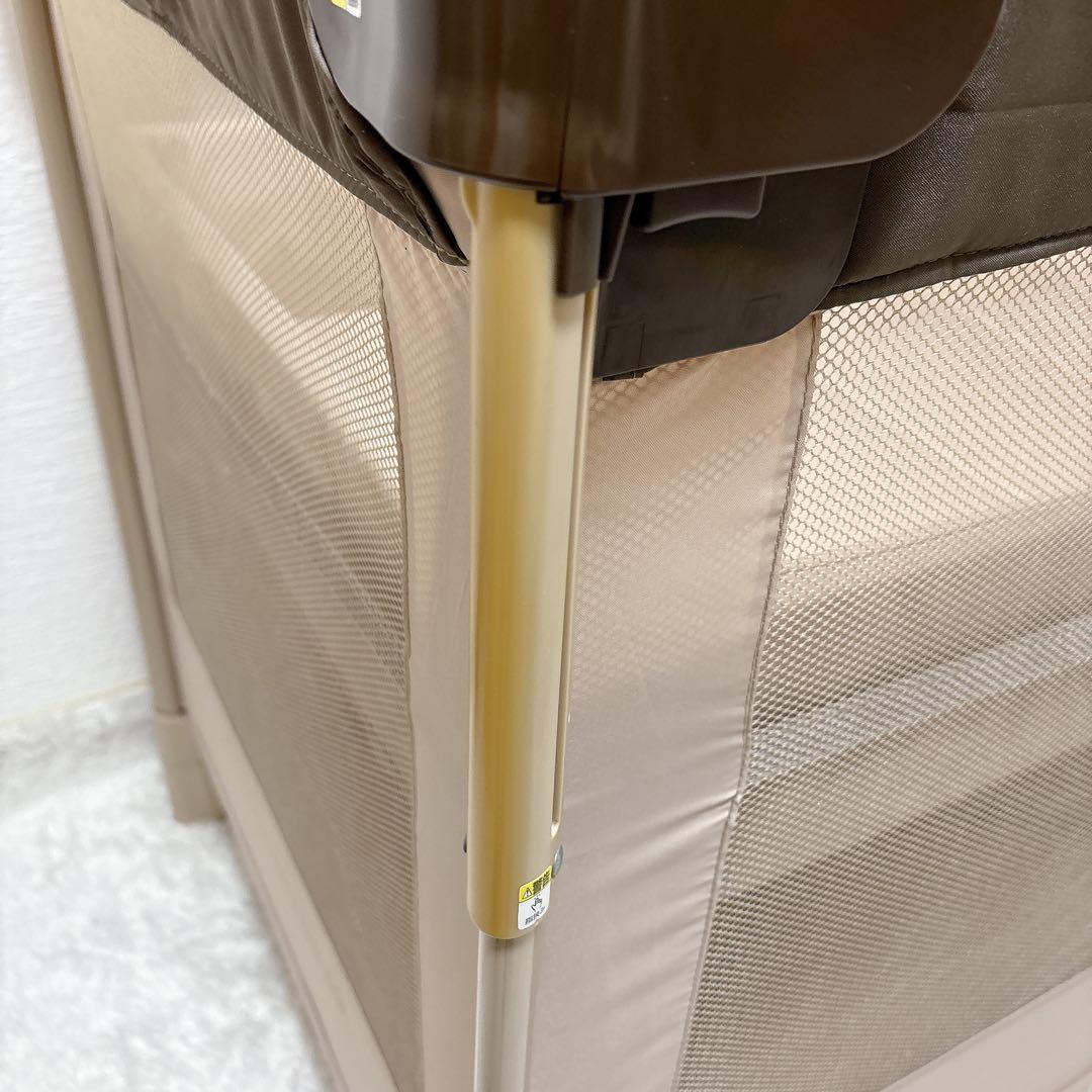 Aprica ココネル ベビーベッド ココア 折りたたみ プレイヤード