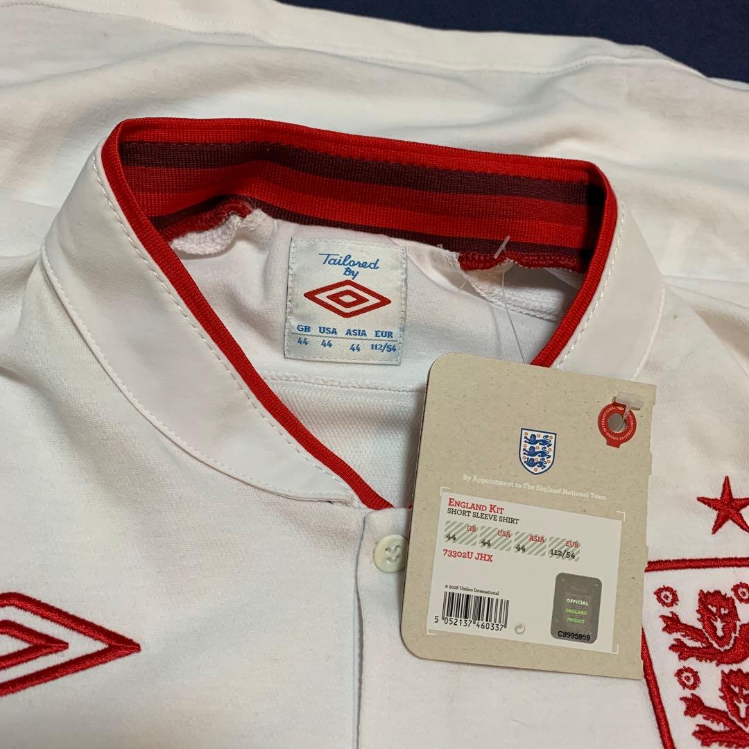 イングランド　サッカー選手　サイン　ユニフォーム