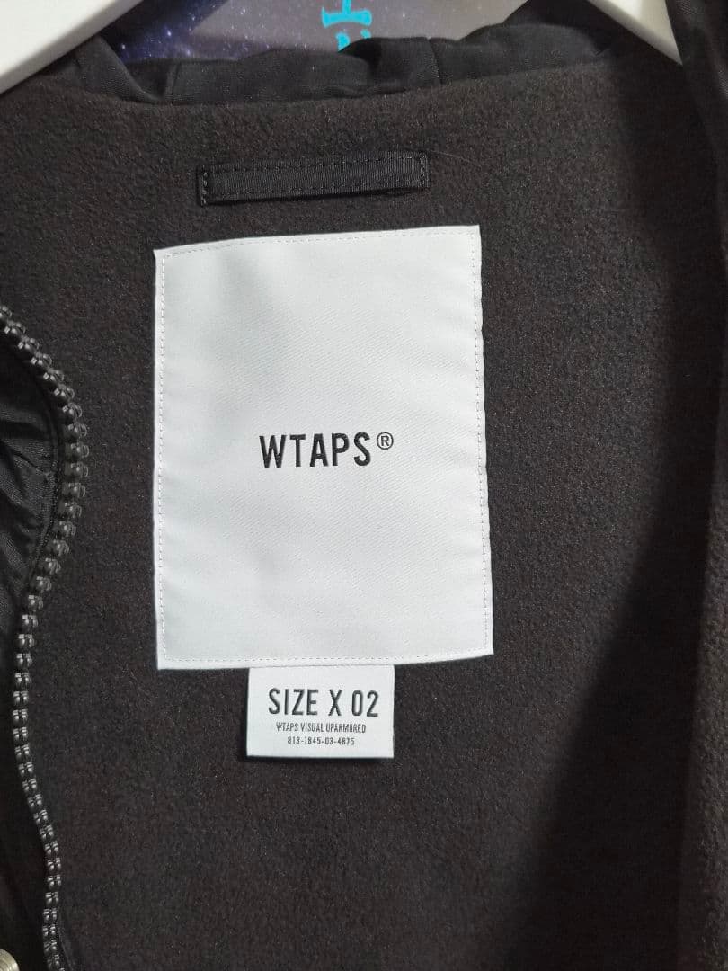 WTAPS 24AW ベンチコート　ブラック　02 M