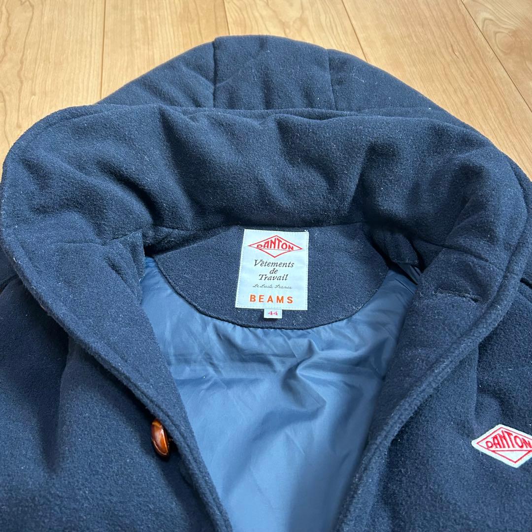 希少　ダントン　DANTON BEAMS別注 ウールモッサ ダウンベスト 44