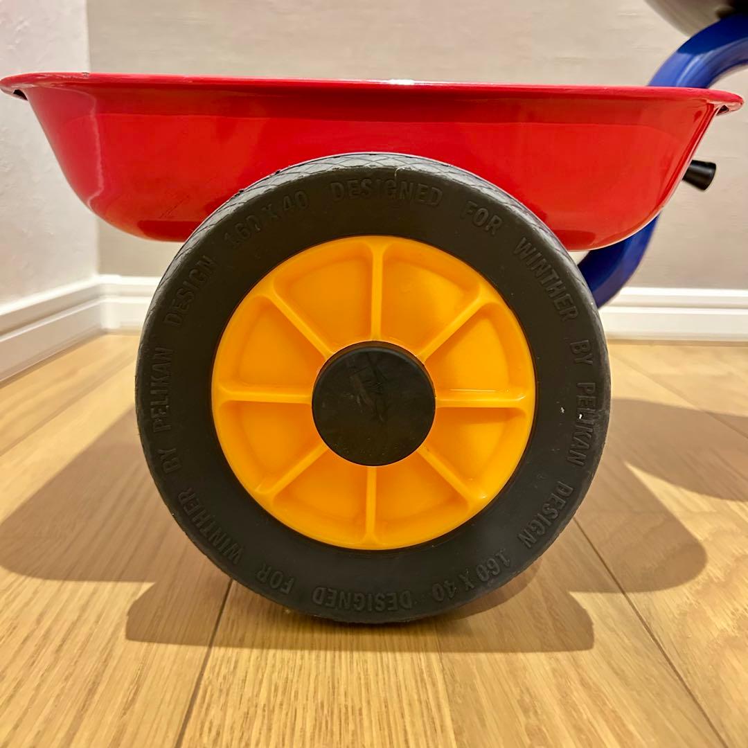 【美品】ボーネルンド　ウィンザー社　ペリカンデザイン　三輪車（荷台つき）