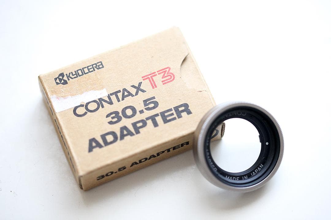 CONTAX T3 30.5 アダプター、Filter Q633