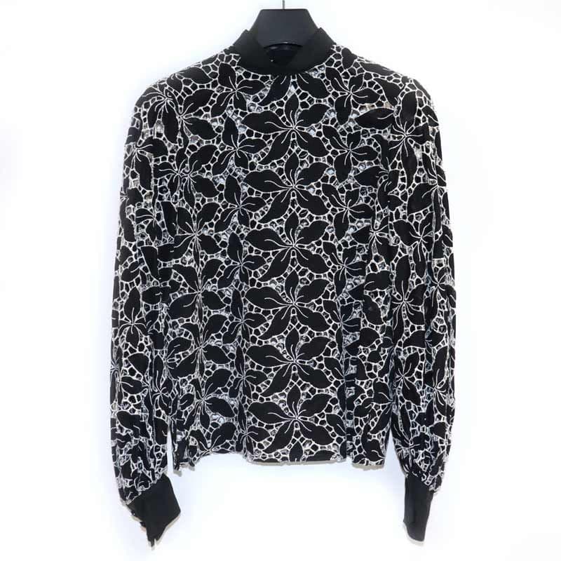 【専用】ブラウス FUMIE TANAKAフミエタナカ 日本製 黒 綿100%