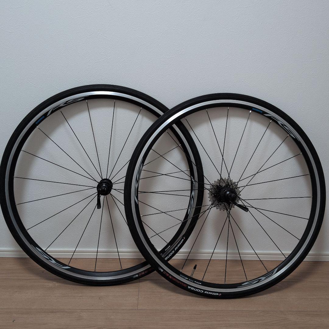 Shimano WH-RS100前後セットホイール　105スプロケット付き