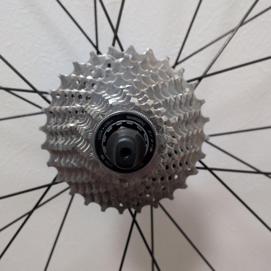 Shimano WH-RS100前後セットホイール　105スプロケット付き