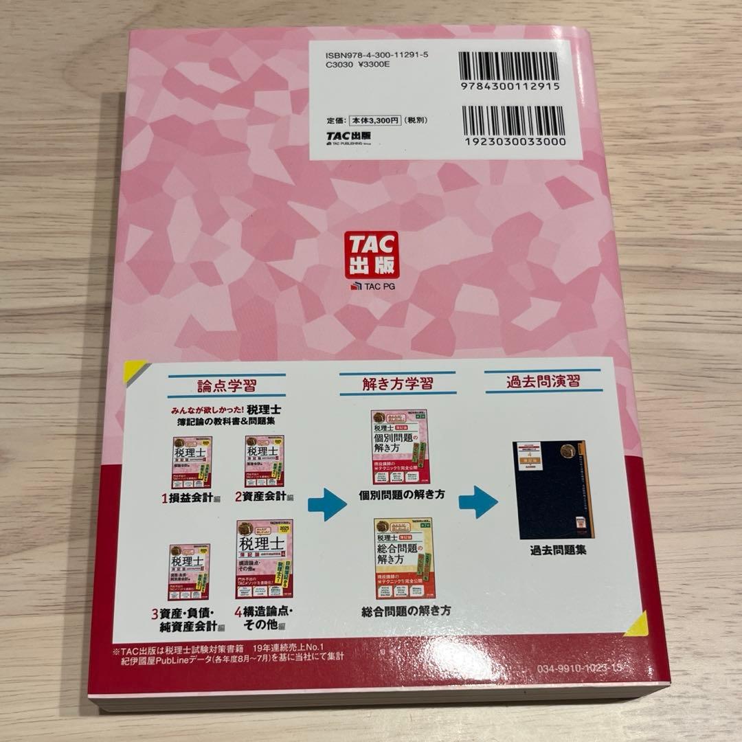 2025年度版 みんなが欲しかった! 税理士 簿記論の教科書&問題集 4冊セット